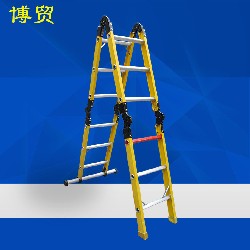 欧标 35KV绝缘六关节折叠梯